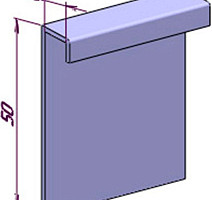 Плинтус Плинтус для ковролина ПК 50 ПК 50 фото 1 | FLOORDEALER